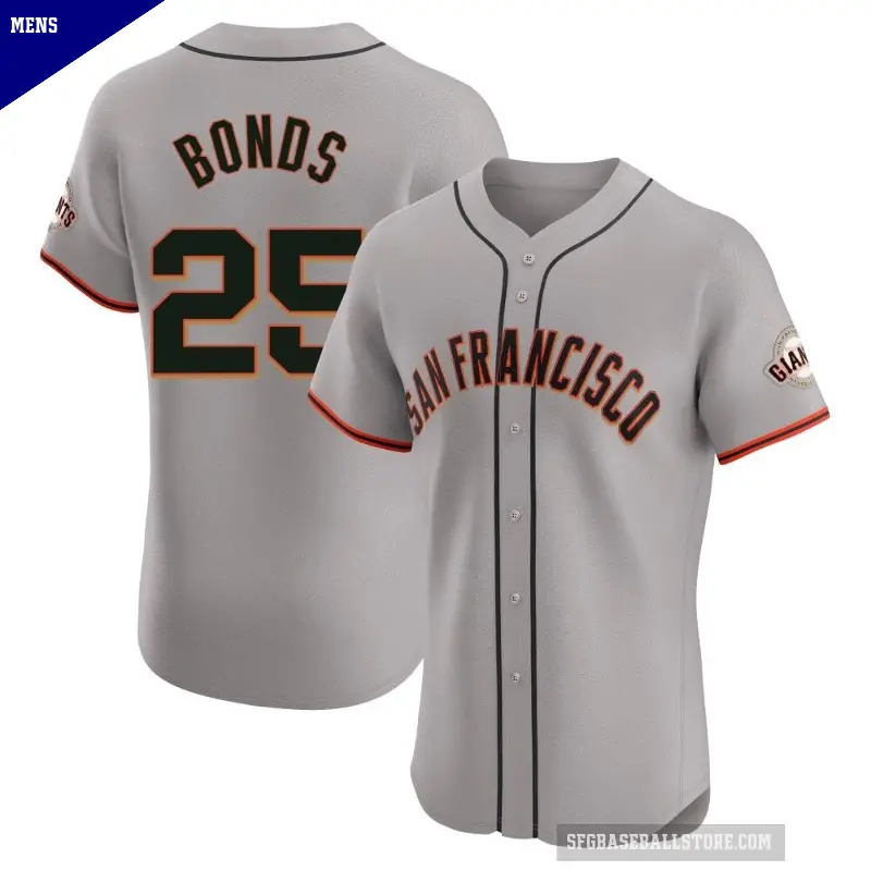 Women's No.25 Barry Bonds San Francisco Giants Cream Replica Home